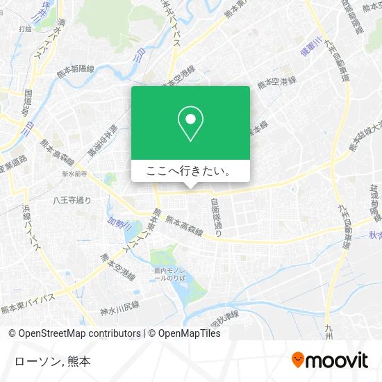 ローソン地図