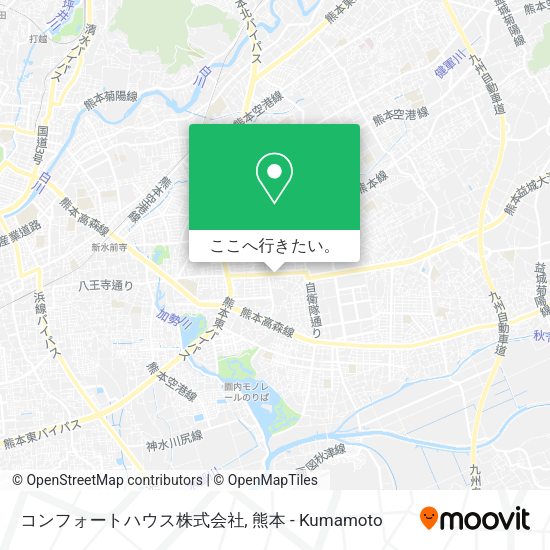 コンフォートハウス株式会社地図