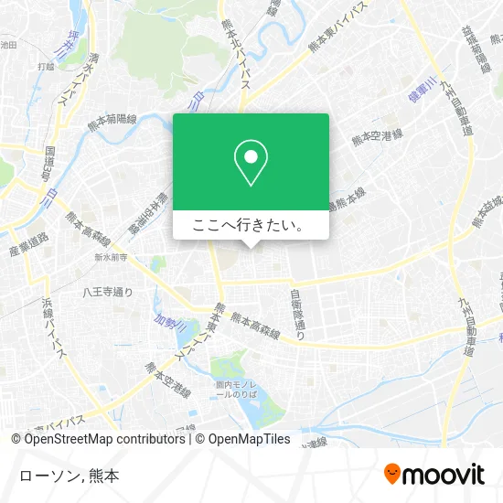 ローソン地図