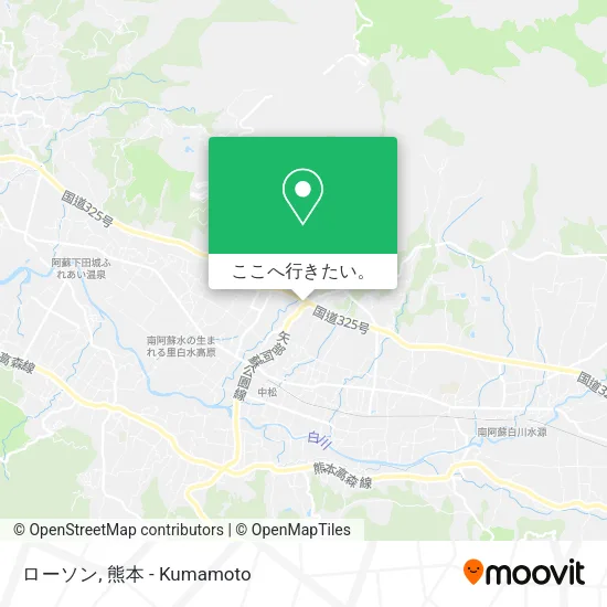 ローソン地図