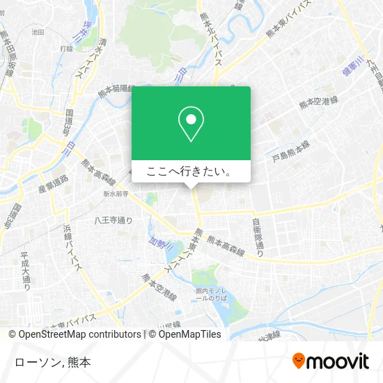 ローソン地図
