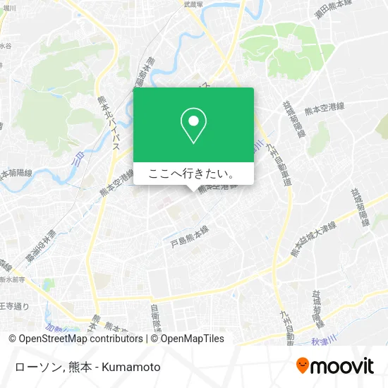 ローソン地図
