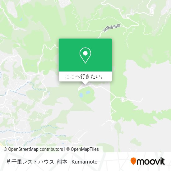 草千里レストハウス地図