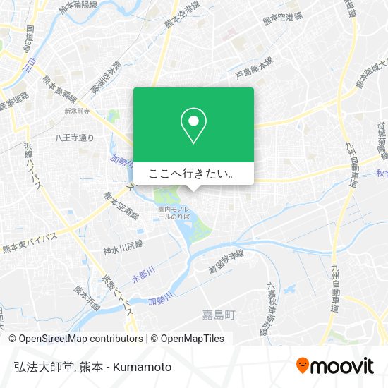 弘法大師堂地図