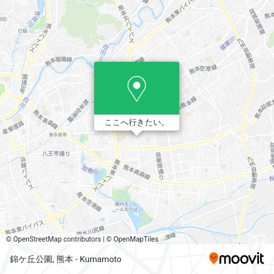 錦ケ丘公園地図