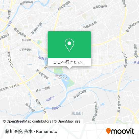 藤川医院地図
