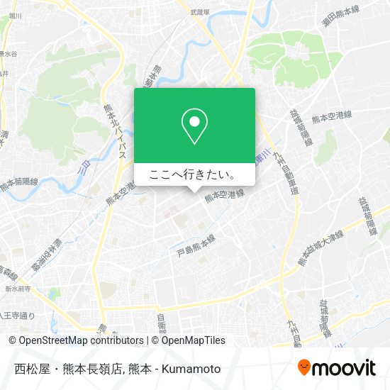 西松屋・熊本長嶺店地図