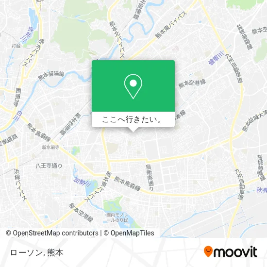 ローソン地図