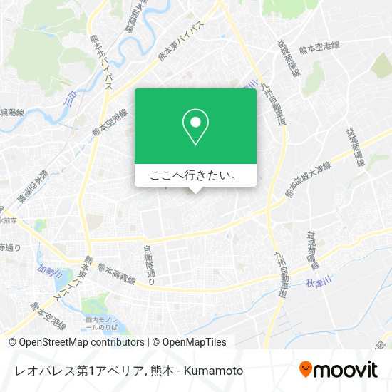 レオパレス第1アベリア地図