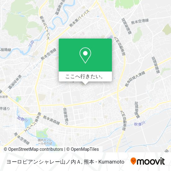 ヨーロピアンシャレー山ノ内Ａ地図