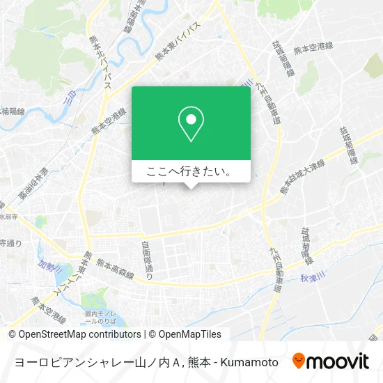 ヨーロピアンシャレー山ノ内Ａ地図