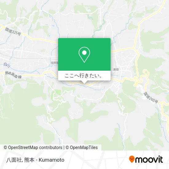 八面社地図