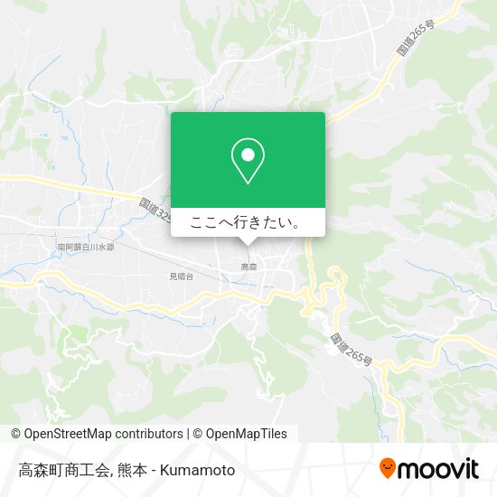高森町商工会地図