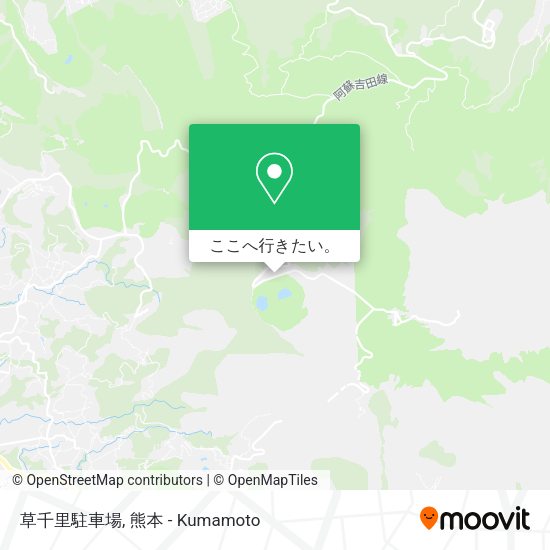 草千里駐車場地図