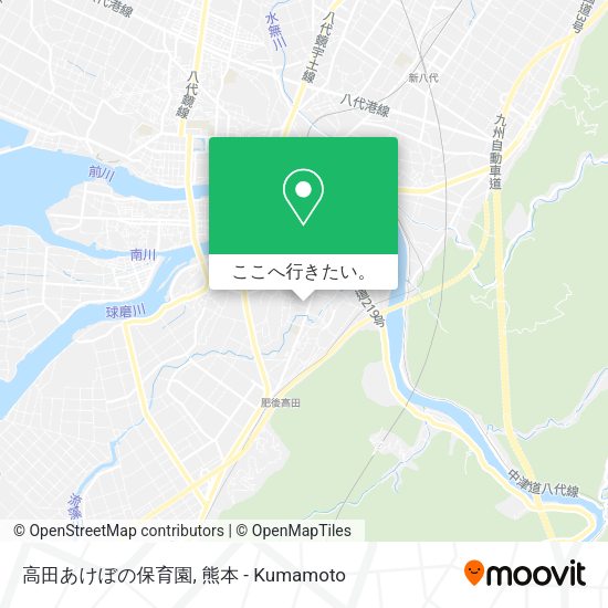高田あけぼの保育園地図