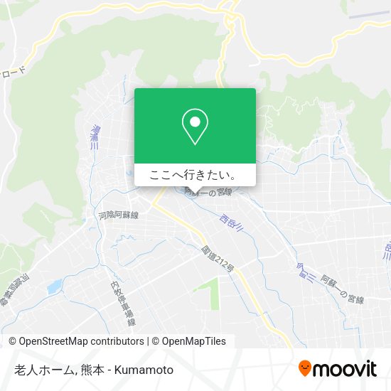 老人ホーム地図