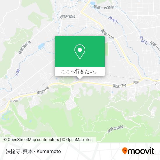 法輪寺地図
