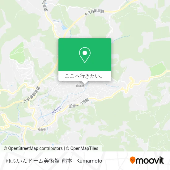 ゆふいんドーム美術館地図