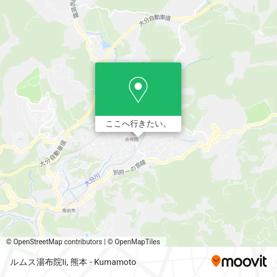 ルムス湯布院Ii地図