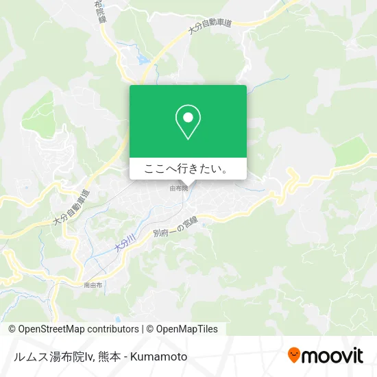 ルムス湯布院Iv地図