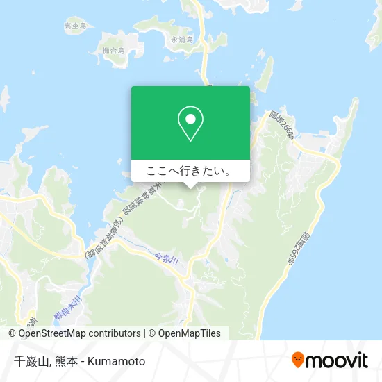 千巌山地図