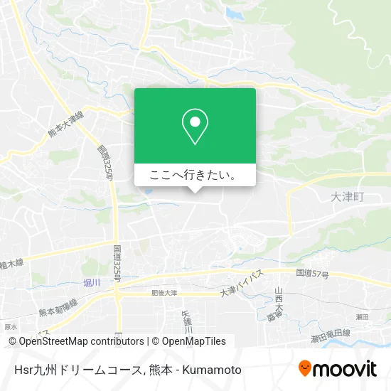 Hsr九州ドリームコース地図