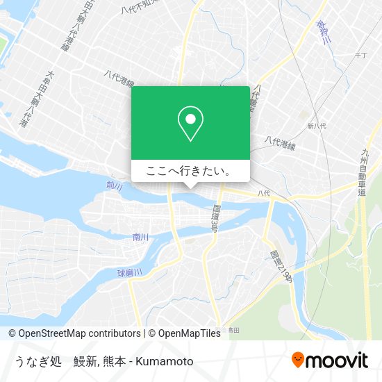うなぎ処　鰻新地図