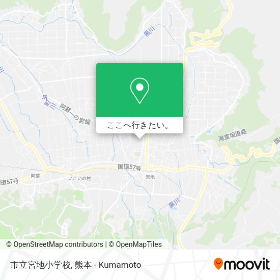 市立宮地小学校地図