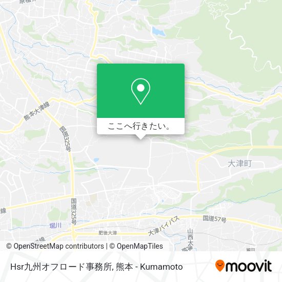 Hsr九州オフロード事務所地図