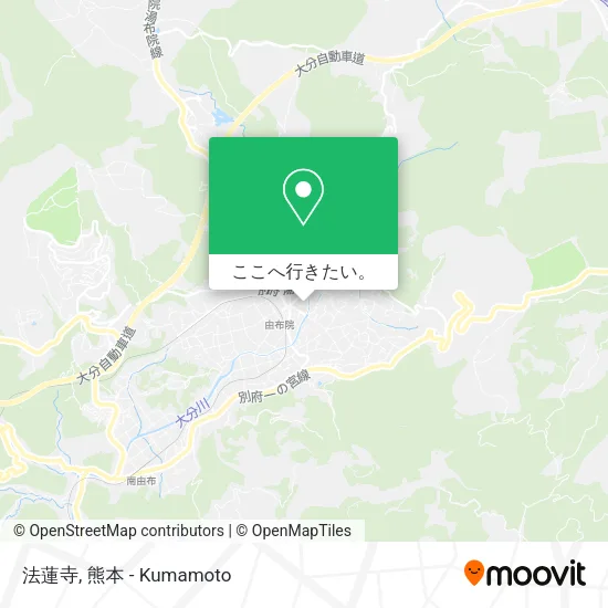 法蓮寺地図