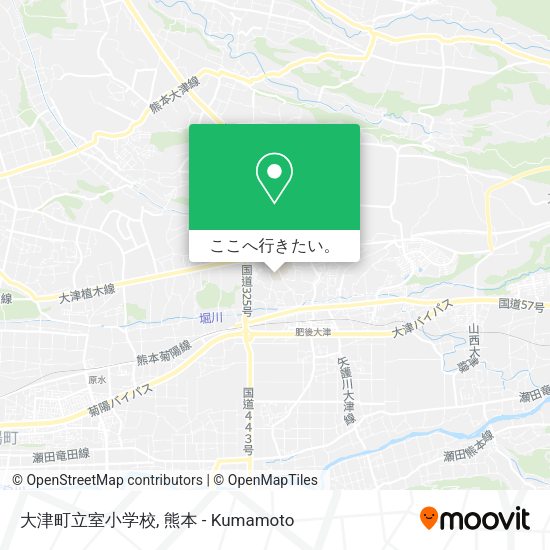 大津町立室小学校地図