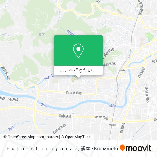 Ｅｃｌａｒｓｈｉｒｏｙａｍａａ地図