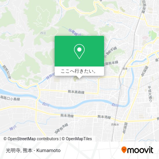 光明寺地図