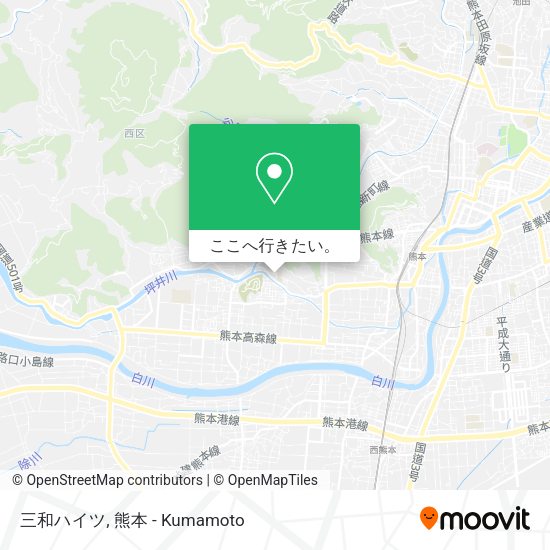 三和ハイツ地図