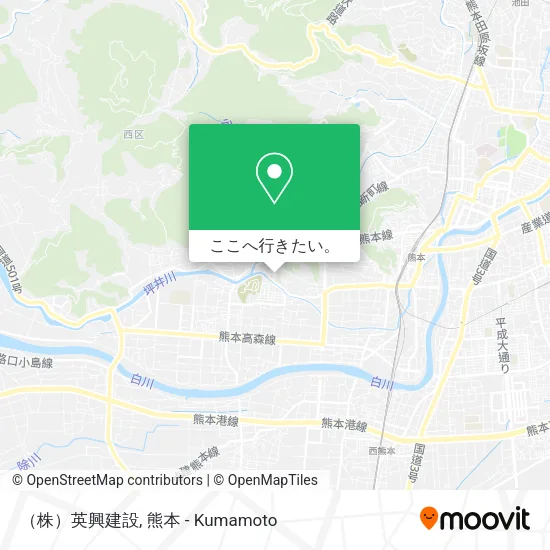 （株）英興建設地図