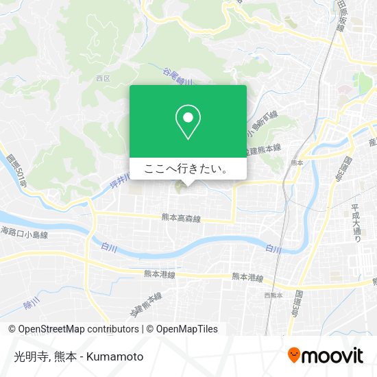 光明寺地図