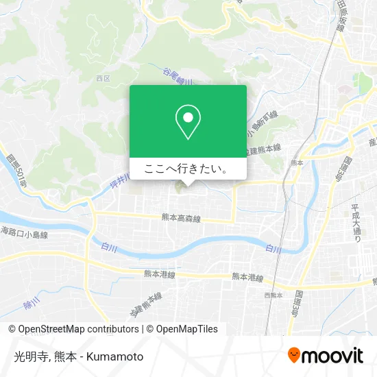 光明寺地図