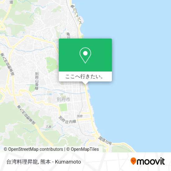 台湾料理昇龍地図