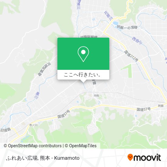 ふれあい広場地図