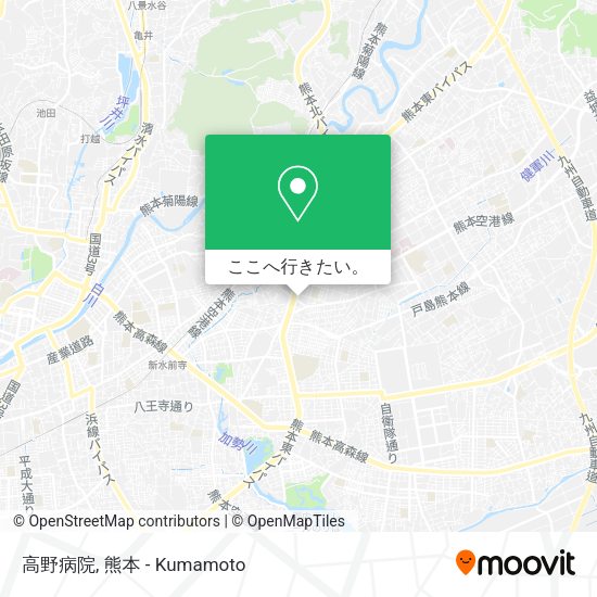 高野病院地図