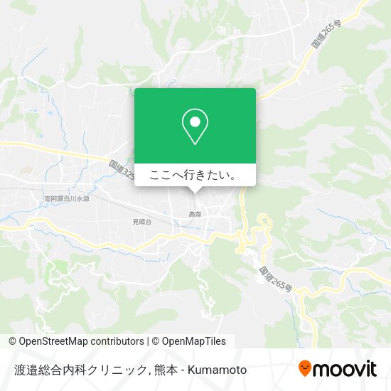 渡邉総合内科クリニック地図