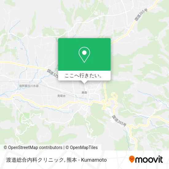 渡邉総合内科クリニック地図