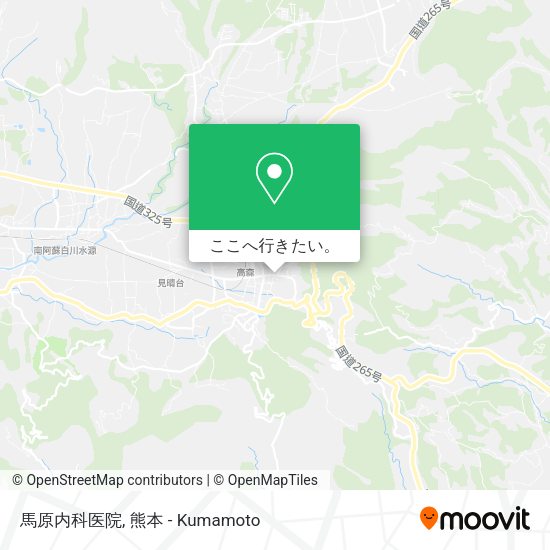 馬原内科医院地図