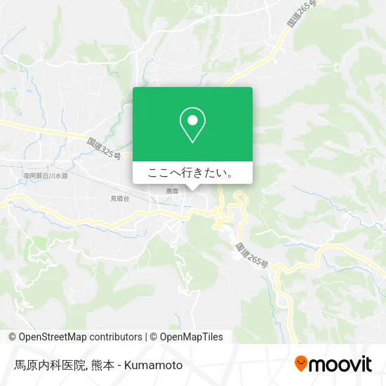 馬原内科医院地図
