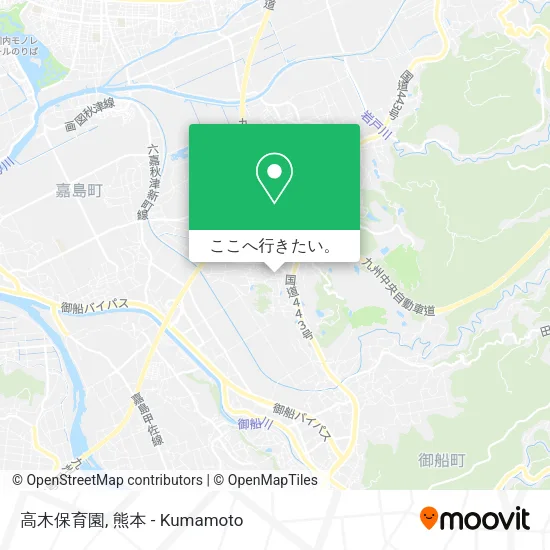 高木保育園地図