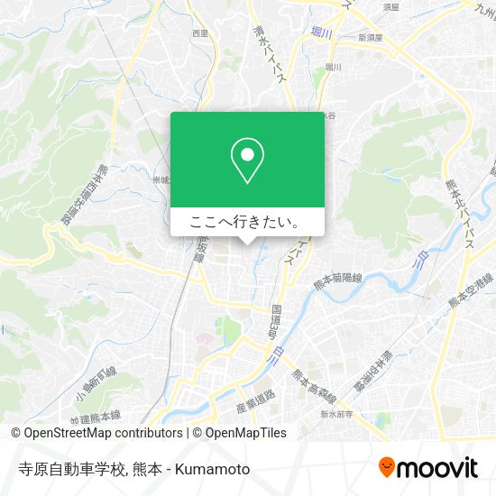 寺原自動車学校地図