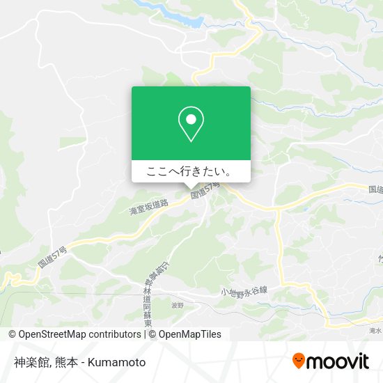 神楽館地図