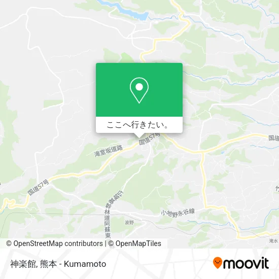 神楽館地図