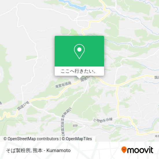 そば製粉所地図