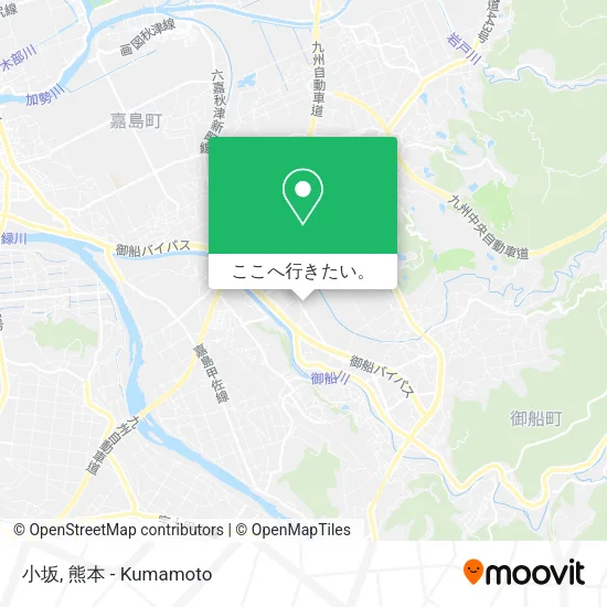 小坂地図